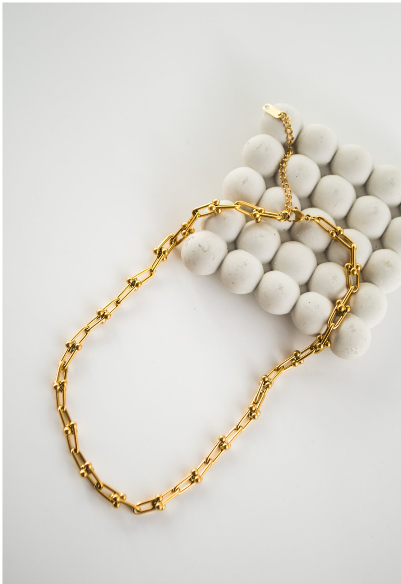 Chunky Link Necklace Statement