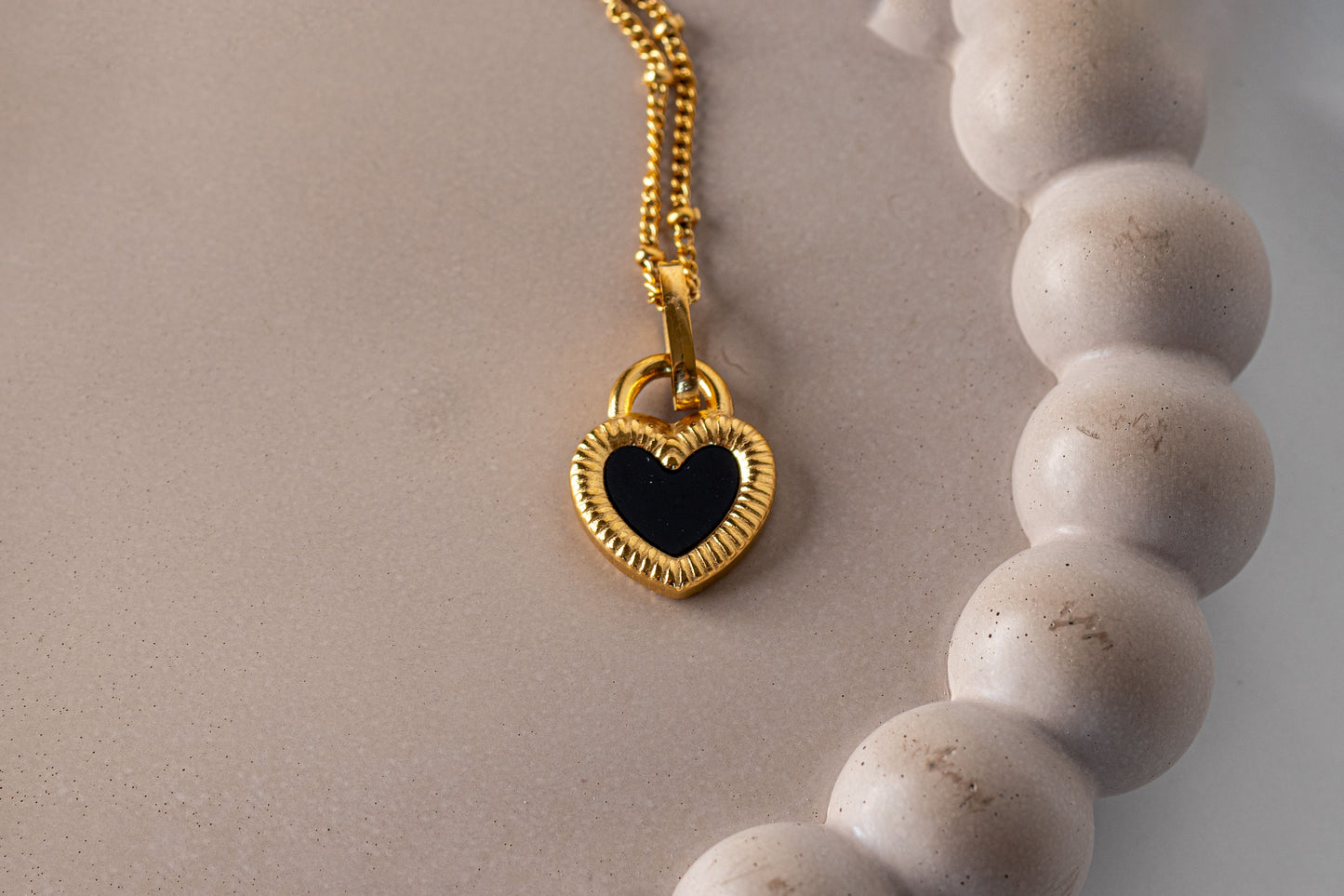 Reversible Heart Necklace