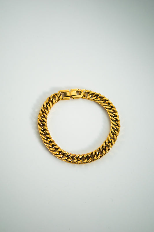 7mm Cuban Chain bracelet